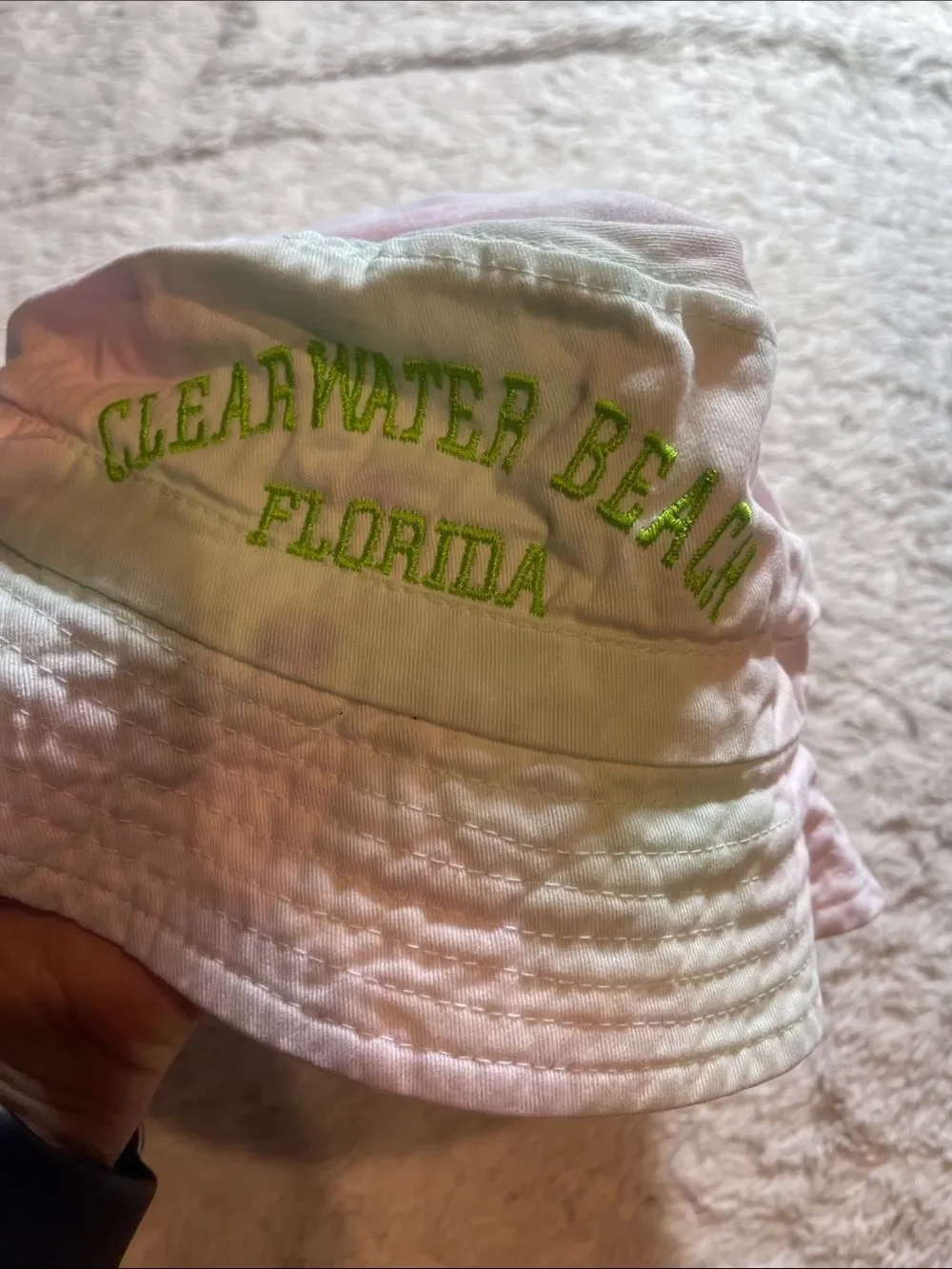 Clearwater Beach kid size bucket hat, NWT